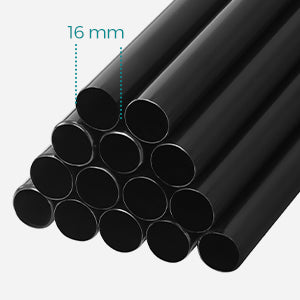 SONGMICS Garderoba pentru depozitarea hainelor, din material textil, cu 2 bare pentru umerase, 43x140x174cm, negru