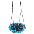 Leagan tip cuib Camuflaj 100cm, inaltime reglabila, 150 kg, Albastru Negru