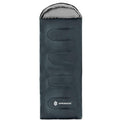 Sac de dormit tip mumie, cu geanta de transport, 210x73cm, 8-20grade, culoare gri