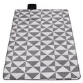 Patura pentru picnic sau plaja, cu folie izolatoare si maner, 180x220cm, gri