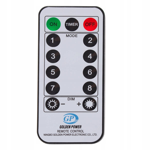 Ghirlanda luminoasa tip perdea 500 LED-uri, 20m, pentru interior/exterior, iluminare alb, cu telecomanda