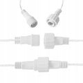 Ghirlanda luminoasa tip perdea 200 LED-uri, 8m, pentru interior/exterior, iluminare multicolora