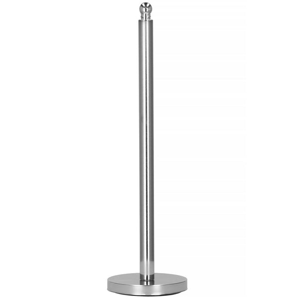 Suport hartie igienica tip tija, 51cm, argintiu cromat