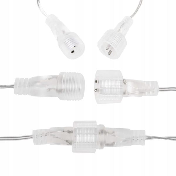 Instalatie lumina tip perdea cu 180 LED-uri, 2m, pentru interior/exterior, iluminare multicolor