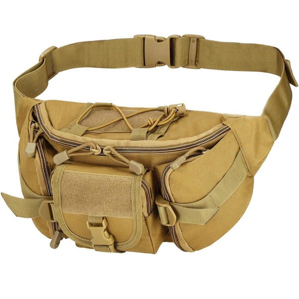 Borseta incapatoare pentru umar sau brau, impermeabila, unisex, 37x19cm, verde