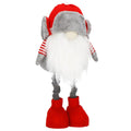 Figurina Craciun, Spiridus, picioare telescopice, inaltime extensibila 32-50cm