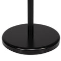 Suport cuier pentru prosoape cu 3 brate egale 32 cm, inaltime 86 cm, negru