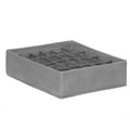Set 4 organizatoare Sersimo sertar pentru sosete/lenjerie, gri