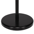 Suport hartie igienica 2 in 1 cu tija mobila, 68.5cm, negru