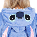 Pijama tip salopeta pentru adulti, model Stitch, marime M