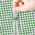 Folie inlocuire pentru sera 200x200x200 cm, PE 140g/mp cu plasa PP, UV4, 4 ferestre si usa cu fermoar, verde