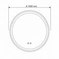 Leziter Ava 100 oglindă cu iluminare led