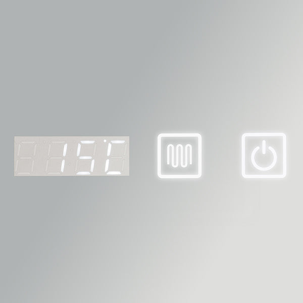 Leziter Vio 120 oglindă cu iluminare led 120x60 cm