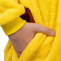 Pijama tip salopeta pentru copii, model Pikachu, marime 130-140 cm