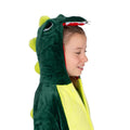 Pijama tip salopeta pentru copii, model Dragon, marime 120-130cm