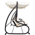 Balansoar leagan pat 4 persoane Sersimo Tenerife, cu plasa anti-insecte, sarcina 320kg