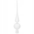 Set globuri si decoratiuni de Craciun, 101 piese, diverse dimensiuni, alb