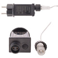 Instalatie lumina decorativa cu 300 LED-uri, 30m, pentru interior/exterior, iluminare multicolor