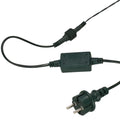 Ghirlanda luminoasa tip perdea Premium 500 LED-uri, 22,5m, 30Wati, interior/exterior, cu flash, alb cald (galben)