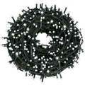 Ghirlanda luminoasa tip perdea Premium 300 LED-uri, 14,5m, 18Wati, interior/exterior, cu flash, alb rece