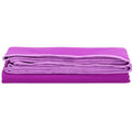 Prosop de plaja cu uscare rapida, husa de transport, 75x150cm, violet