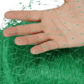 Plasa anti pasari 8x14m din polietilena, cu pini de fixare, verde