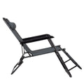 Sezlong pliabil SERSIMO GC13, Relax Zero Gravity, 80x60x153cm, Gri