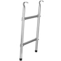Scara universala din otel pentru trambuline, 2 trepte, 62cm