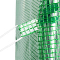Folie inlocuire pentru sera 200x200x200 cm, PE 140g/mp cu plasa PP, UV4, 4 ferestre si usa cu fermoar, verde
