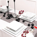 Set globuri de Craciun, 20 bucati, 5 modele, 6cm, negru