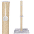 Ansamblu de joaca pentru pisici, cu loc pentru zgariat si sfoara, 103cm, gri