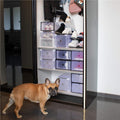 Set 10 cutii organizare pentru pantofi, 34x23x13, transparent