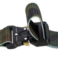 Curea centura Tactical Combat pentru barbati 3.7x125cm, rezistent, verde camuflaj