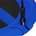 Leagan tip cuib Sersimo NS24, diametru 110cm, inaltime reglabila, pentru exterior, sarcina 150 kg, Albastru Negru