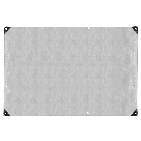 Prelata din polietilena impermeabila laminata, 210g/m2, 4x5m, gri