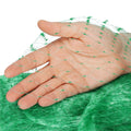 Plasa anti pasari 8x20m din polietilena, cu pini de fixare, verde