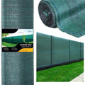 Plasa umbrire si intimitate pentru gard, 1.2m latime, 25m lungime, 140g densitate, verde