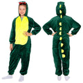 Pijama tip salopeta pentru copii, model Dragon, marime 120-130cm
