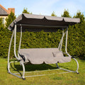 Balansoar leagan pat 3 persoane Sersimo Venetia, GS15E, greutate maxima 280kg