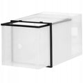 Set 10 cutii organizare pentru pantofi, 28x20x20, transparent