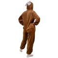 Pijama tip salopeta pentru adulti, model Ren, marime S