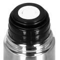 Cana termos cu pahar, perete din inox dublu izolat, 750ml, 28cm, argintiu