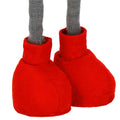 Figurina Craciun, Spiridus, picioare telescopice, inaltime extensibila 32-50cm
