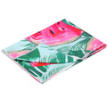 Prosop de plaja cu uscare de rapida, husa de transport, 90x180cm, model pepene verde