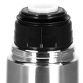 Cana termos cu pahar, perete din inox dublu izolat, 750ml, 28cm, argintiu