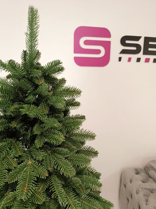 Brad artificial Christmas Deluxe by Sersimo, Canada verde, 3D, 180cm