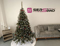 Brad artificial Christmas Deluxe by Sersimo, Frasin de Munte, 2D, 220cm