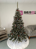 Brad artificial Christmas Deluxe by Sersimo, Frasin de Munte, 2D, 220cm