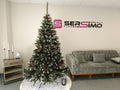 Brad artificial Christmas Deluxe by Sersimo, Frasin de Munte, 2D, 220cm