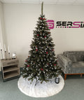 Brad artificial Christmas Deluxe by Sersimo, Frasin de Munte, 2D, 220cm